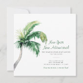 引っ越しましたのパームツリーの移動告知カード (正面)