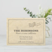 引っ越しましたの住所の変更 案内状 (スタンド正面)