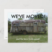 引っ越しましたの住所変更はがき 案内ポストカード (正面/裏面)