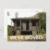引っ越しましたの住所変更はがき 案内ポストカード (正面/裏面)