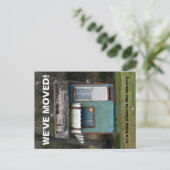 引っ越しましたの住所変更はがき 案内ポストカード (スタンド正面)