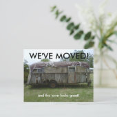 引っ越しましたの住所変更はがき 案内ポストカード (スタンド正面)