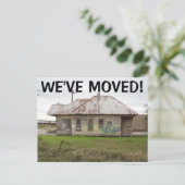 引っ越しましたの住所変更はがき 案内ポストカード (スタンド正面)