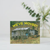 引っ越しましたの住所変更はがき 案内ポストカード (スタンド正面)