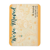 引っ越しましたの古いヴィンテージのグローバルマップ マグネット (縦)