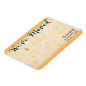 引っ越しましたの古いヴィンテージのグローバルマップ マグネット (左側)