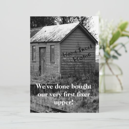 引っ越しましたの国の掘っ建て小屋の引っ越し祝いパーティー 招待状 (スタンド正面)