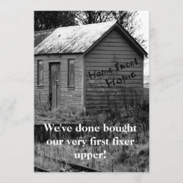 引っ越しましたの国の掘っ建て小屋の引っ越し祝いパーティー 招待状