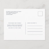 引っ越しましたの変更の写真の移動 案内ポストカード (裏面)