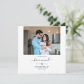 引っ越しましたの変更の写真の移動 案内状 (スタンド正面)