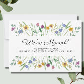 引っ越しましたの山花の動きのお知らせ 案内状