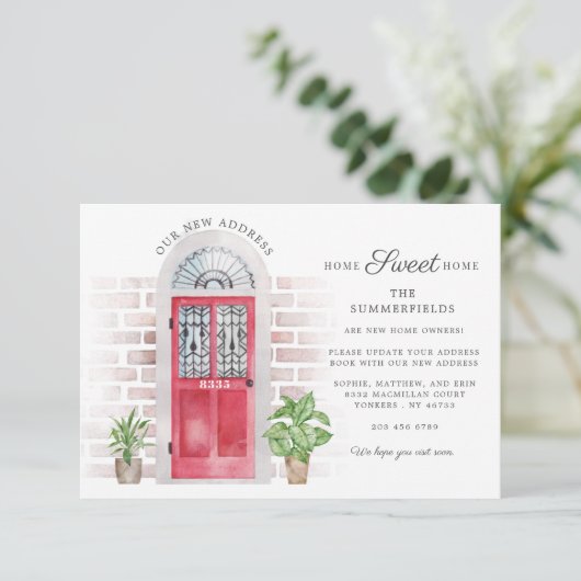 引っ越しましたの新しいアドレスの移動告知 (スタンド正面)