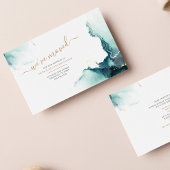 引っ越しましたの新しいアドレスの移動告知 名刺