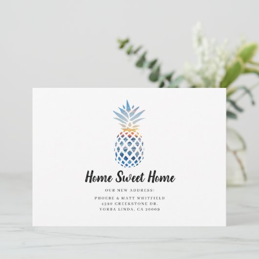 引っ越しましたの新しいアドレスの移動告知 案内状 (スタンド正面)