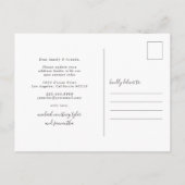 引っ越しましたの新しいホームの移動告知 案内ポストカード (裏面)