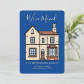 引っ越しましたの新しいホームの移動告知 案内状 (スタンド正面)