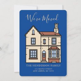 引っ越しましたの新しいホームの移動告知 案内状