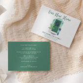 引っ越しましたの新しいホームの移動発表 サンキューカード