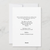 引っ越しましたの新しいホームカスタムの写真への移動 シーズンカード (裏面)