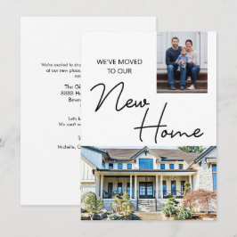引っ越しましたの新しいホームカスタムの写真への移動 シーズンカード