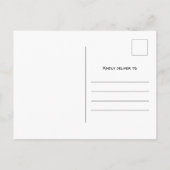 引っ越しましたの新しいホームクリスマスの動きの発表 シーズンポストカード (裏面)