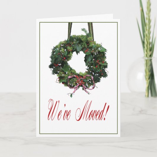 引っ越しましたの新しい住所発表 シーズンカード (正面)