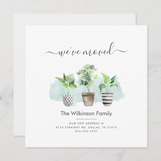 引っ越しましたの新しい動きの発表 (正面/裏面)