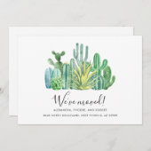 引っ越しましたの水色の移モダン動 案内状 (正面/裏面)