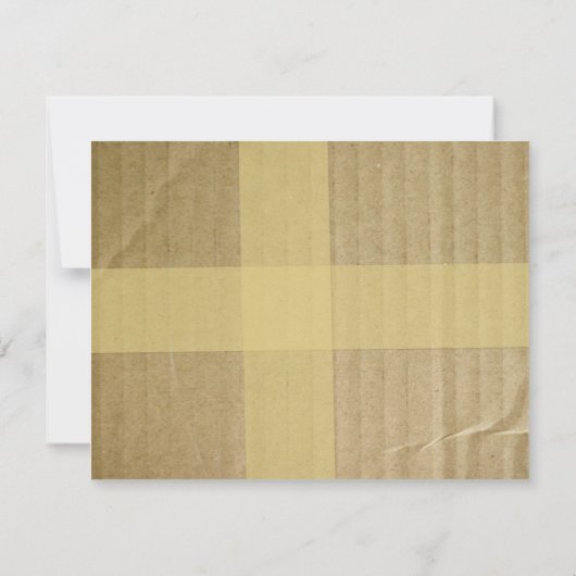 引っ越しましたの発表 案内状 (裏面)