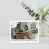 引っ越しましたの移動お知らせ写真1.ポストカード シーズンポストカード (スタンド正面)