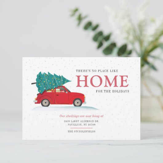 引っ越しましたの移動アナウンスメントカード (スタンド正面)