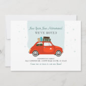 引っ越しましたの移動 案内状 (正面)