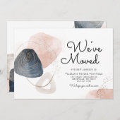 引っ越しましたの移動 案内状 (正面/裏面)