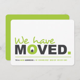 引っ越しましたの移行発表引っ越し祝いパーティーパーティー 招待状