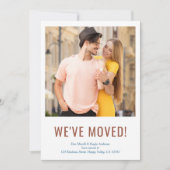 引っ越しましたの見出し写真の移動のお知らせ 案内状 (正面)