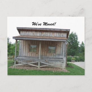 引っ越しましたはがき通知 案内ポストカード