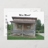 引っ越しましたはがき通知 案内ポストカード (正面/裏面)