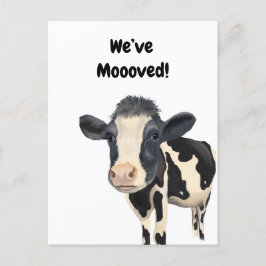 引っ越しましたはがき ポストカード