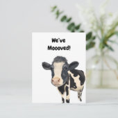 引っ越しましたはがき ポストカード (スタンド正面)