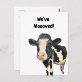 引っ越しましたはがき ポストカード (正面/裏面)