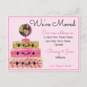 引っ越しましたはがき ポストカード (正面)