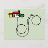 引っ越しましたはがき 案内ポストカード (正面)