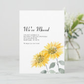 引っ越しましたひまわり 案内状 (スタンド正面)