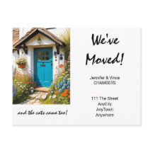 引っ越しましたも猫も来だ。変更されたアドレス