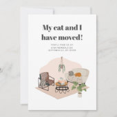 引っ越しましたアドレスシックな移動 案内状 (正面)