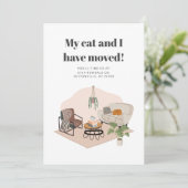 引っ越しましたアドレスシックな移動 案内状 (スタンド正面)