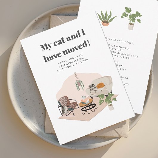引っ越しましたアドレスシックな移動 案内状