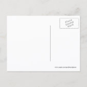 引っ越しましたアパートメント建物引越アナウンス 案内ポストカード (裏面)