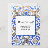 引っ越しましたイタリアンの新しいアドレス 招待状 (正面)