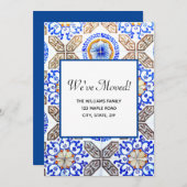 引っ越しましたイタリアンの新しいアドレス 招待状 (正面/裏面)